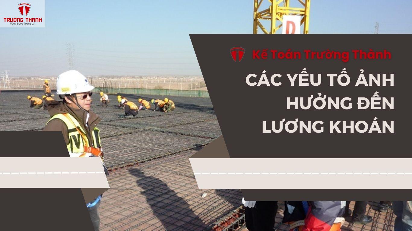 Hướng Dẫn Cách Tính Lương Khoán Cho Công Nhân Xây Dựng