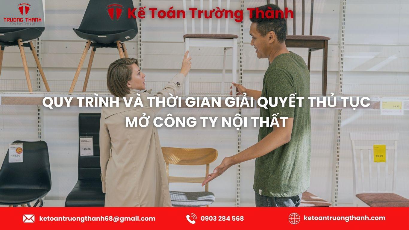 Hướng dẫn thủ tục mở công ty nội thất tại Hà Nội từ A–Z
