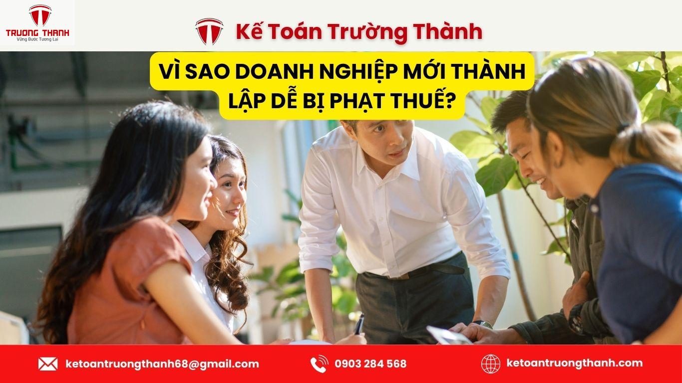 Doanh nghiệp mới thành lập tại Hà Nội cần làm gì để tránh bị phạt thuế?