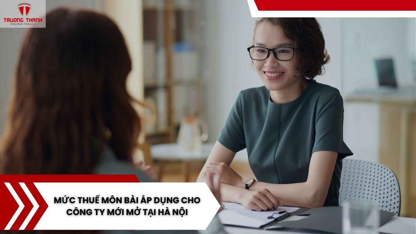 Hướng dẫn kê khai thuế môn bài cho công ty mới mở tại Hà Nội