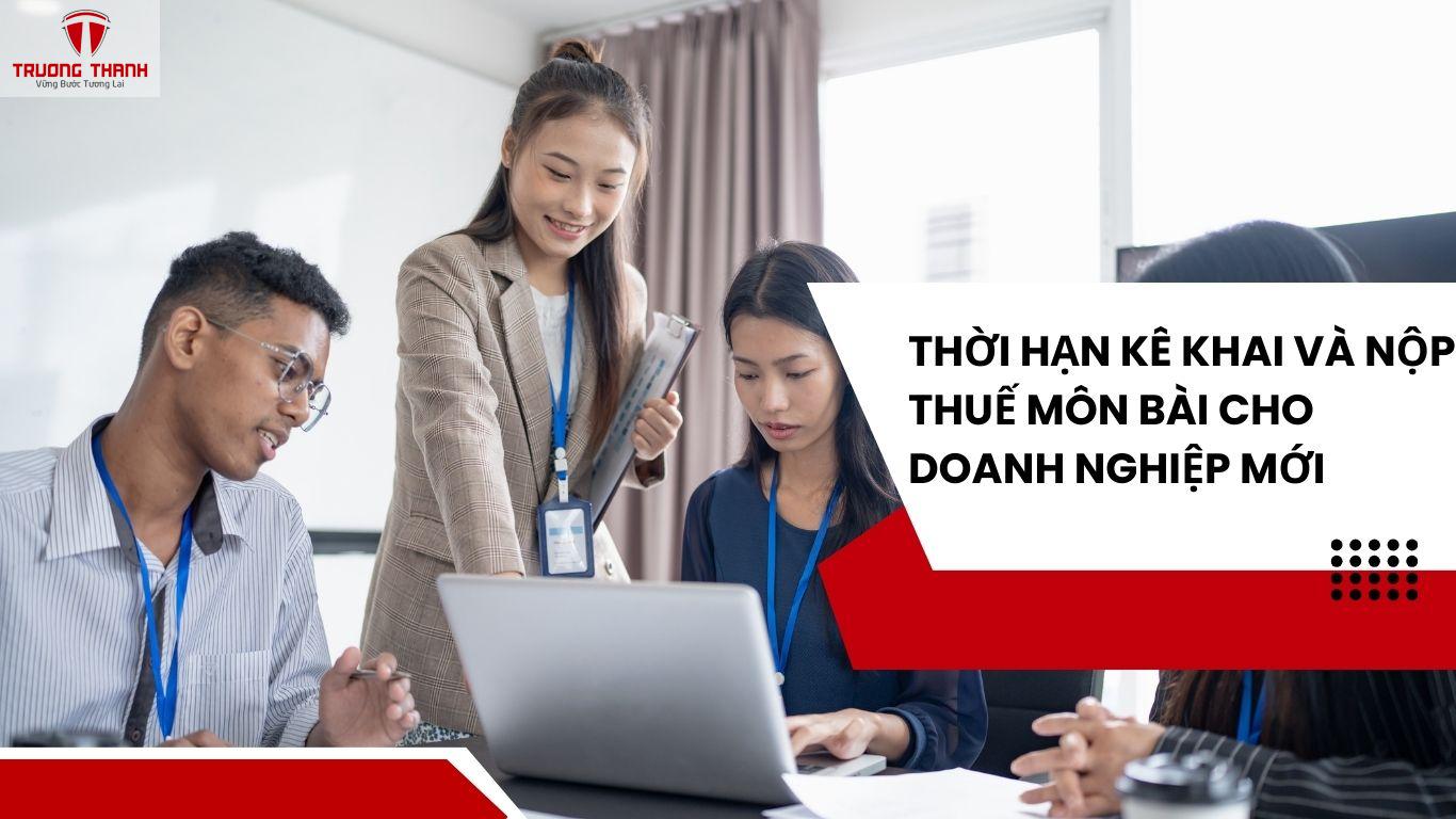 Công Ty Mới Mở Tại Hà Nội Và Cách Kê Khai Thuế Môn Bài