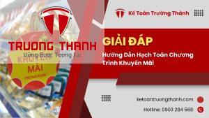 Hướng Dẫn Hạch Toán Chương Trình Khuyến Mãi