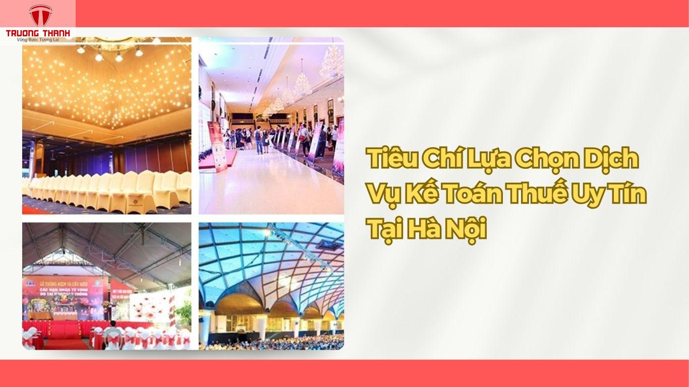Dịch Vụ Kế Toán Thuế Cho Công Ty Sự Kiện Uy Tín Tại Hà Nội