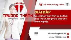 Tuyển Nhân Viên Thời Vụ Có Phải Đóng Thuế Không? Giải Đáp Cho Doanh Nghiệp