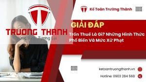 Trốn Thuế Là Gì? Những Hình Thức Phổ Biến Và Mức Xử Phạt