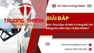 Mức Thuế Bảo Vệ Môi Trường Đối Với Xăng Dầu Hiện Nay Là Bao Nhiêu?
