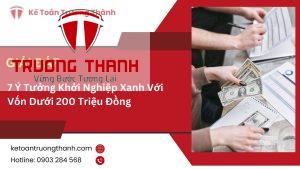7 Ý Tưởng Khởi Nghiệp Xanh Với Vốn Dưới 200 Triệu Đồng