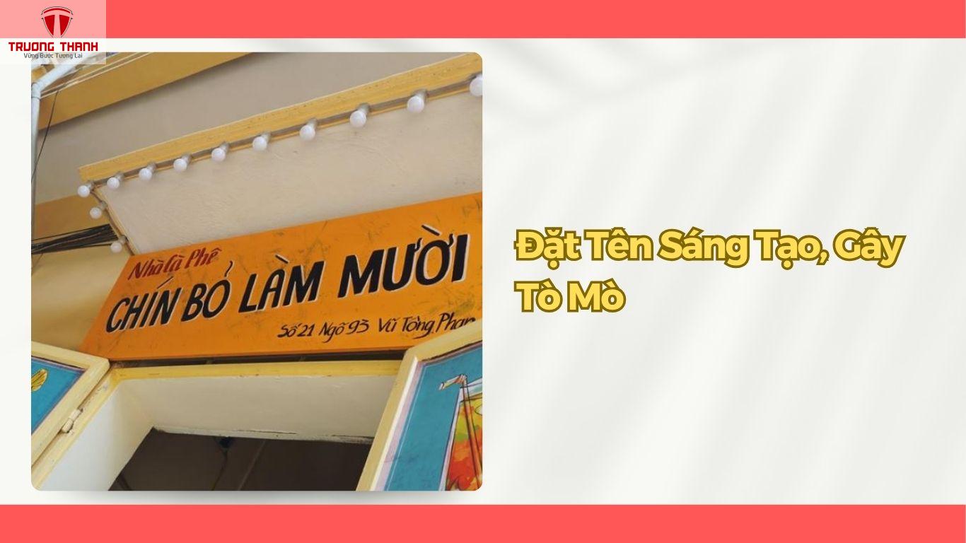 Hướng Dẫn Đặt Tên Cho Quán Cafe, Trà Sữa Độc Lạ Và Thu Hút