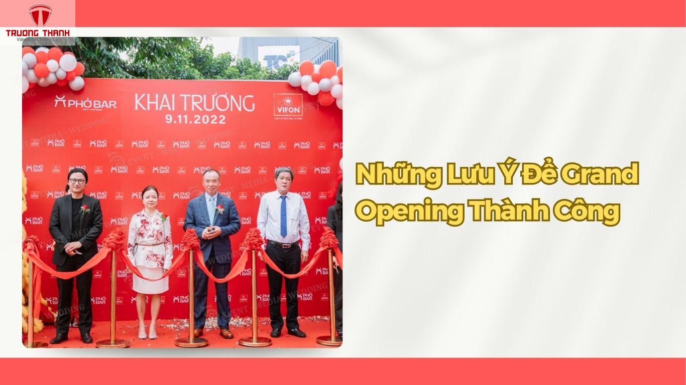 Grand Opening Là Gì? Các Yếu Tố Quan Trọng Cần Biết Khi Khai Trương Nhà Hàng