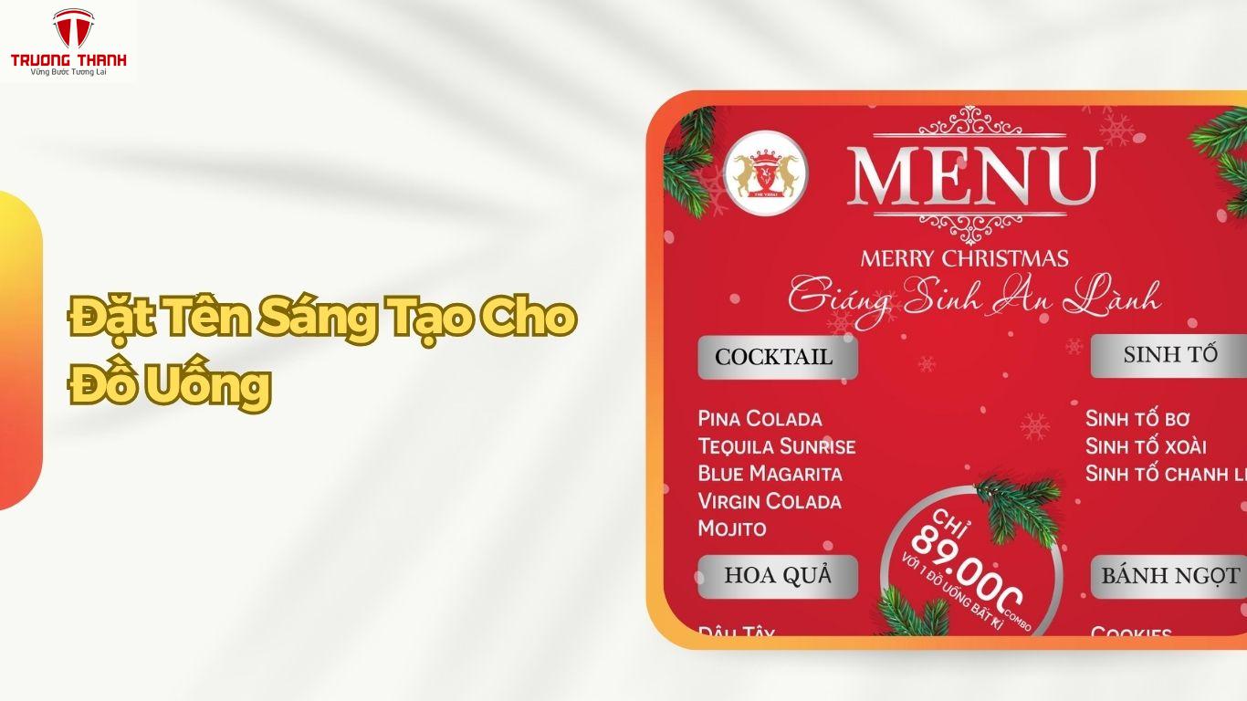 Bí Quyết Thu Hút Khách Dịp Lễ Hội Với Menu Đồ Uống Giáng Sinh Độc Đáo