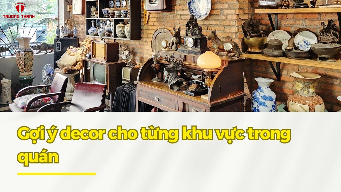 Gợi Ý Decor Quán Cafe Vintage Mang Phong Cách Cổ Điển Pha Hiện Đại