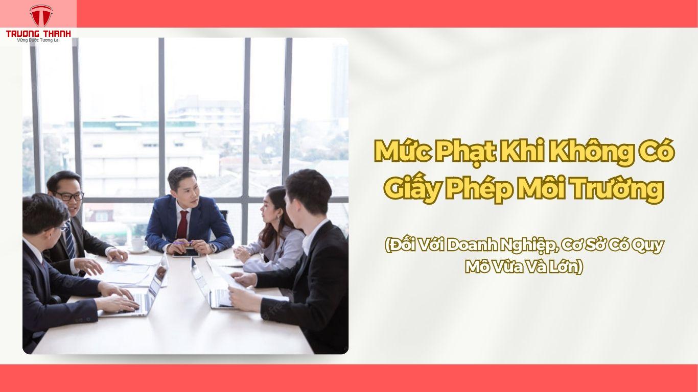 Không Có Giấy Phép Môi Trường Bị Phạt Bao Nhiêu?