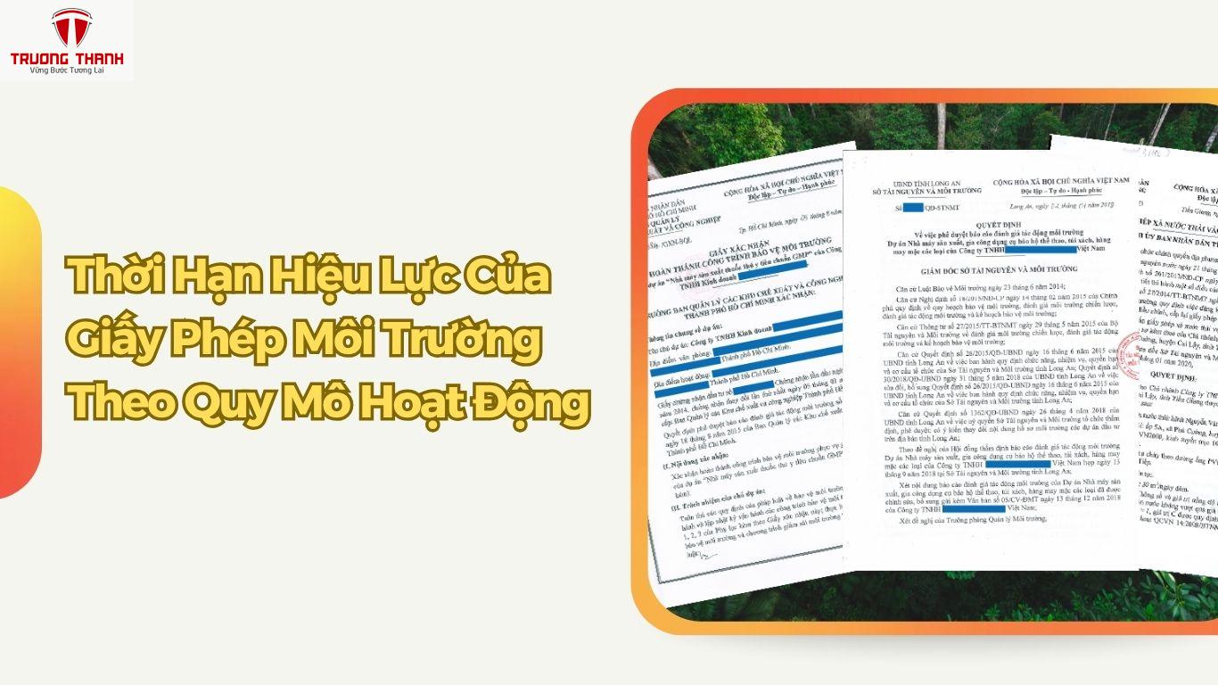 Giấy Phép Môi Trường Có Thời Hạn Bao Lâu?