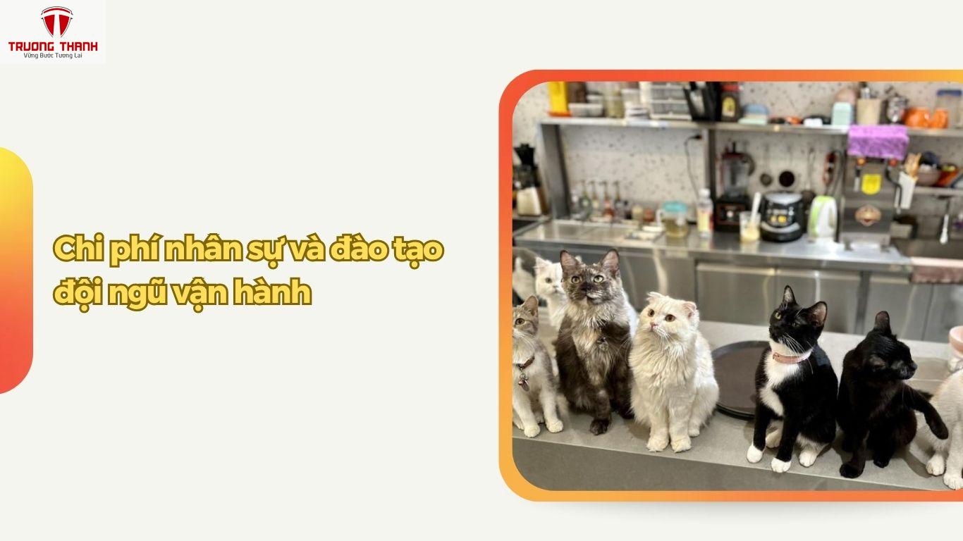 Chi Phí Vận Hành Quán Cafe Thú Cưng Hàng Tháng Gồm Những Gì?