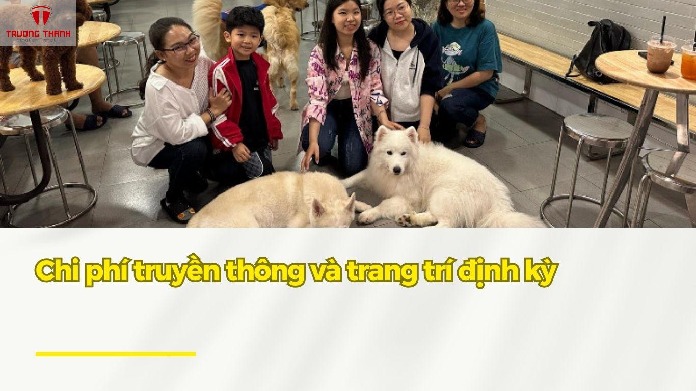 Chi Phí Vận Hành Quán Cafe Thú Cưng Hàng Tháng Gồm Những Gì?