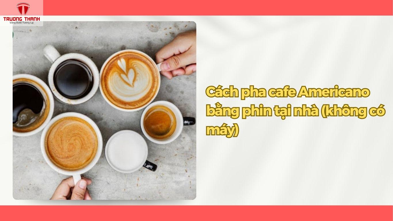 Americano Là Gì? Mách Bạn Cách Pha Cafe Americano Chuẩn Vị
