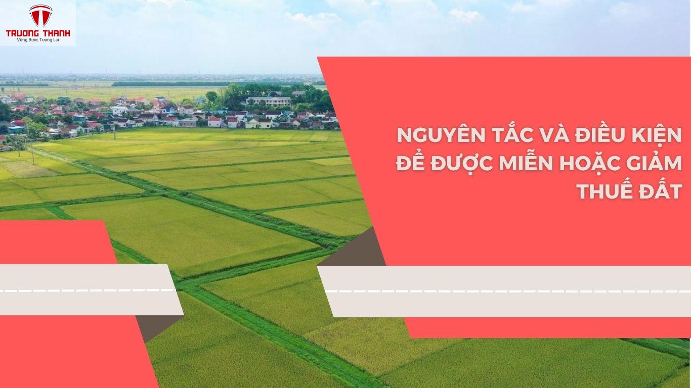 Các Trường Hợp Được Miễn Thuế Sử Dụng Đất Năm 2025