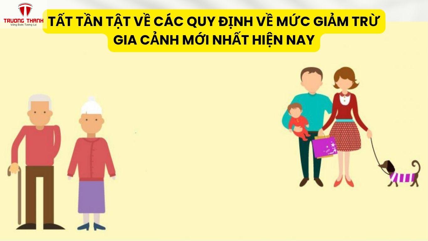 Tất Tần Tật Về Các Quy Định Về Mức Giảm Trừ Gia Cảnh Mới Nhất Hiện Nay