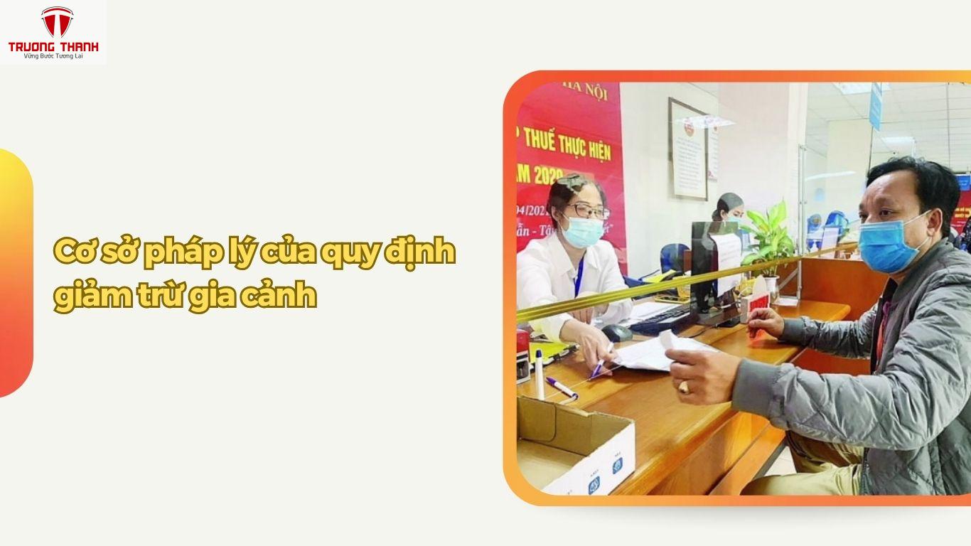 Cơ sở pháp lý của quy định giảm trừ gia cảnh