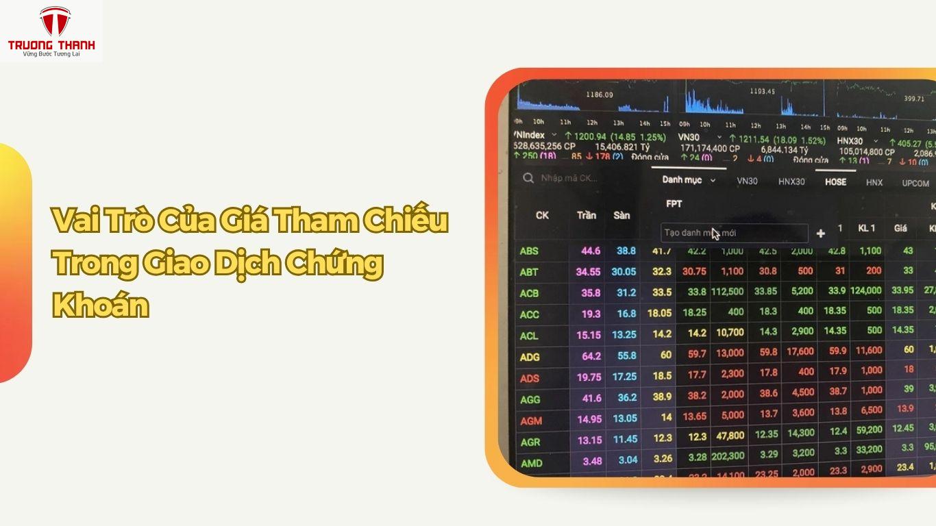 Giá Tham Chiếu Là Gì? Cách Tính Giá Tham Chiếu Trên Sàn Chứng Khoán