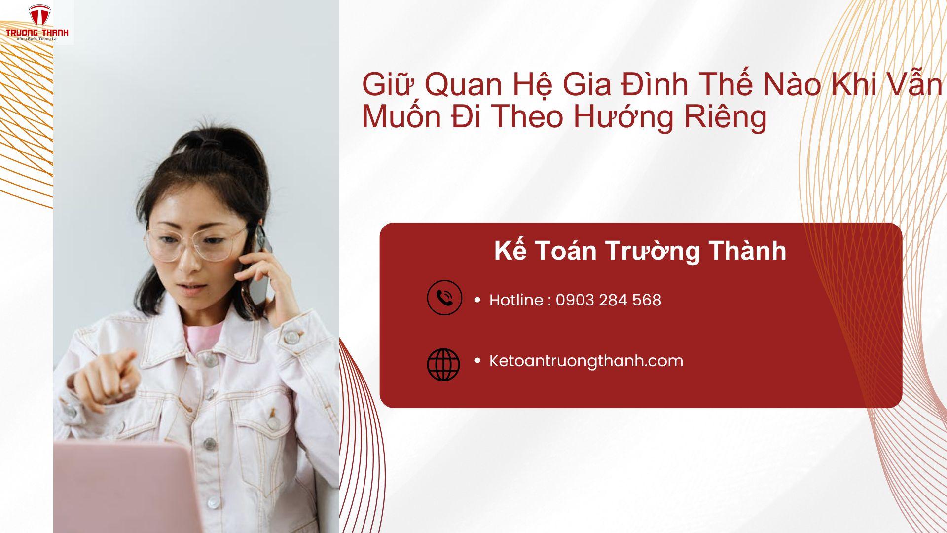 Giữ Quan Hệ Gia Đình Thế Nào Khi Vẫn Muốn Đi Theo Hướng Riêng