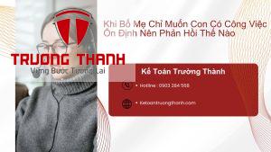Khi Bố Mẹ Chỉ Muốn Con Có Công Việc Ổn Định Nên Phản Hồi Thế Nào