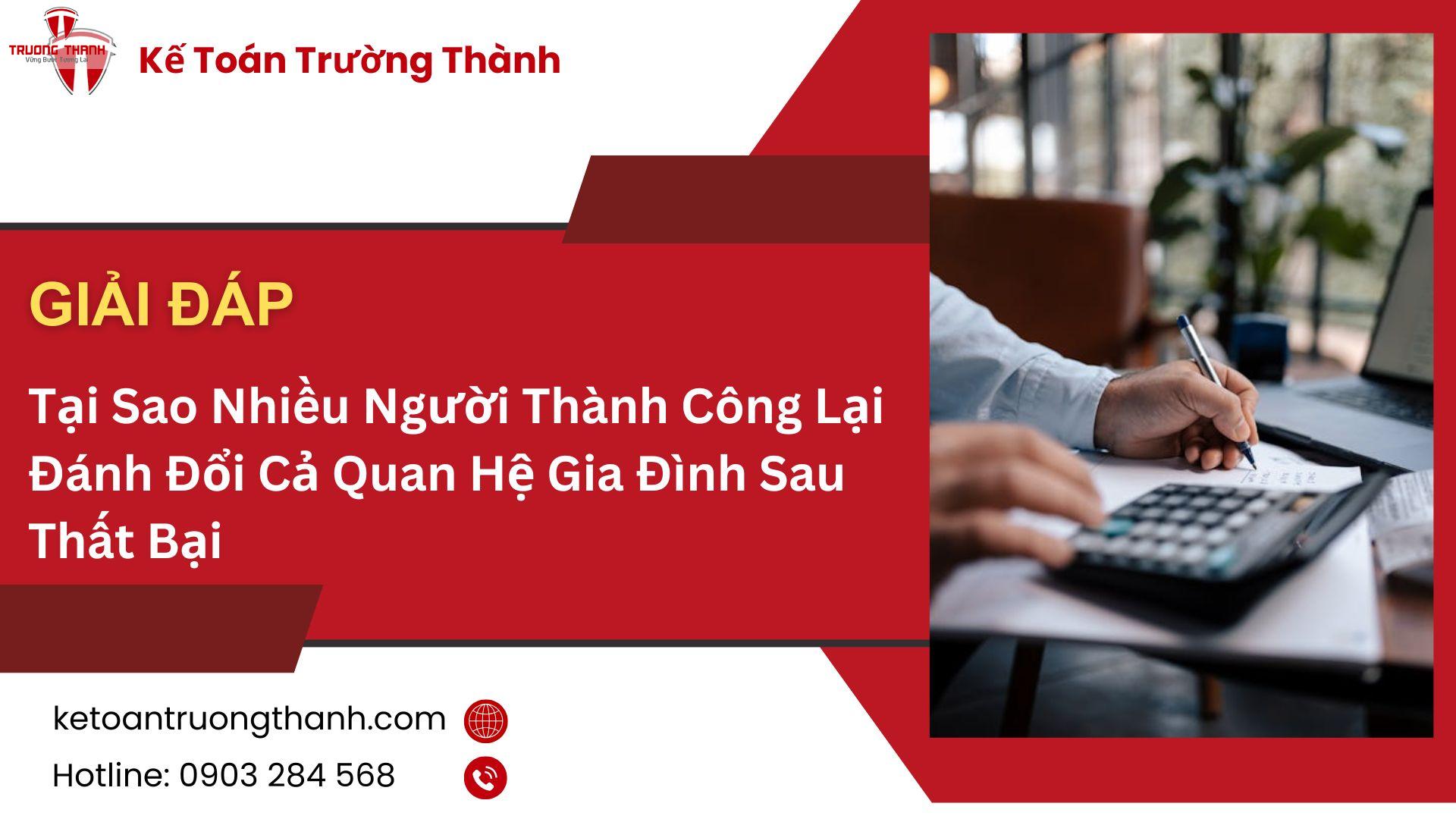 Tại Sao Nhiều Người Thành Công Lại Đánh Đổi Cả Quan Hệ Gia Đình Sau Thất Bại