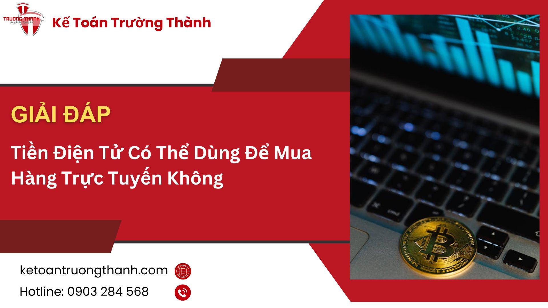Tiền Điện Tử Có Thể Dùng Để Mua Hàng Trực Tuyến Không