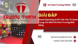 Grand Opening Là Gì? Các Yếu Tố Quan Trọng Cần Biết Khi Khai Trương Nhà Hàng