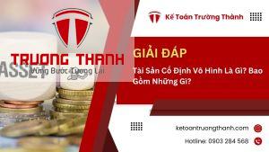 Tài Sản Cố Định Vô Hình Là Gì? Bao Gồm Những Gì?