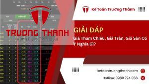 Giá Tham Chiếu, Giá Trần, Giá Sàn Có Ý Nghĩa Gì?