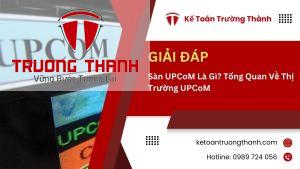 Sàn UPCoM Là Gì? Tổng Quan Về Thị Trường UPCoM