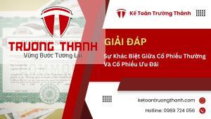 Sự Khác Biệt Giữa Cổ Phiếu Thường Và Cổ Phiếu Ưu Đãi