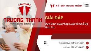 Quy Định Của Pháp Luật Về Chế Độ Hưu Trí
