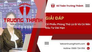 Cổ Phiếu Phòng Thủ Là Gì Và Có Nên Đầu Tư Dài Hạn