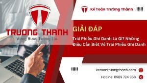 Trái Phiếu Ghi Danh Là Gì? Những Điều Cần Biết Về Trái Phiếu Ghi Danh