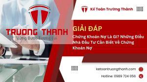 Chứng Khoán Nợ Là Gì? Những Điều Nhà Đầu Tư Cần Biết Về Chứng Khoán Nợ