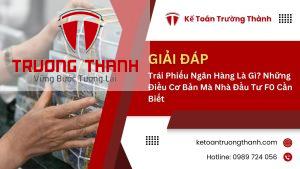 Trái Phiếu Ngân Hàng Là Gì? Những Điều Cơ Bản Mà Nhà Đầu Tư F0 Cần Biết