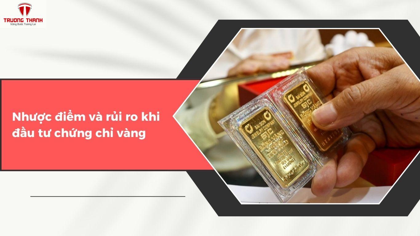 Chứng Chỉ Vàng Là Gì? Có Nên Đầu Tư Không?