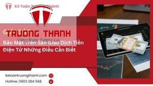 Bảo Mật Trên Sàn Giao Dịch Tiền Điện Tử Những Điều Cần Biết