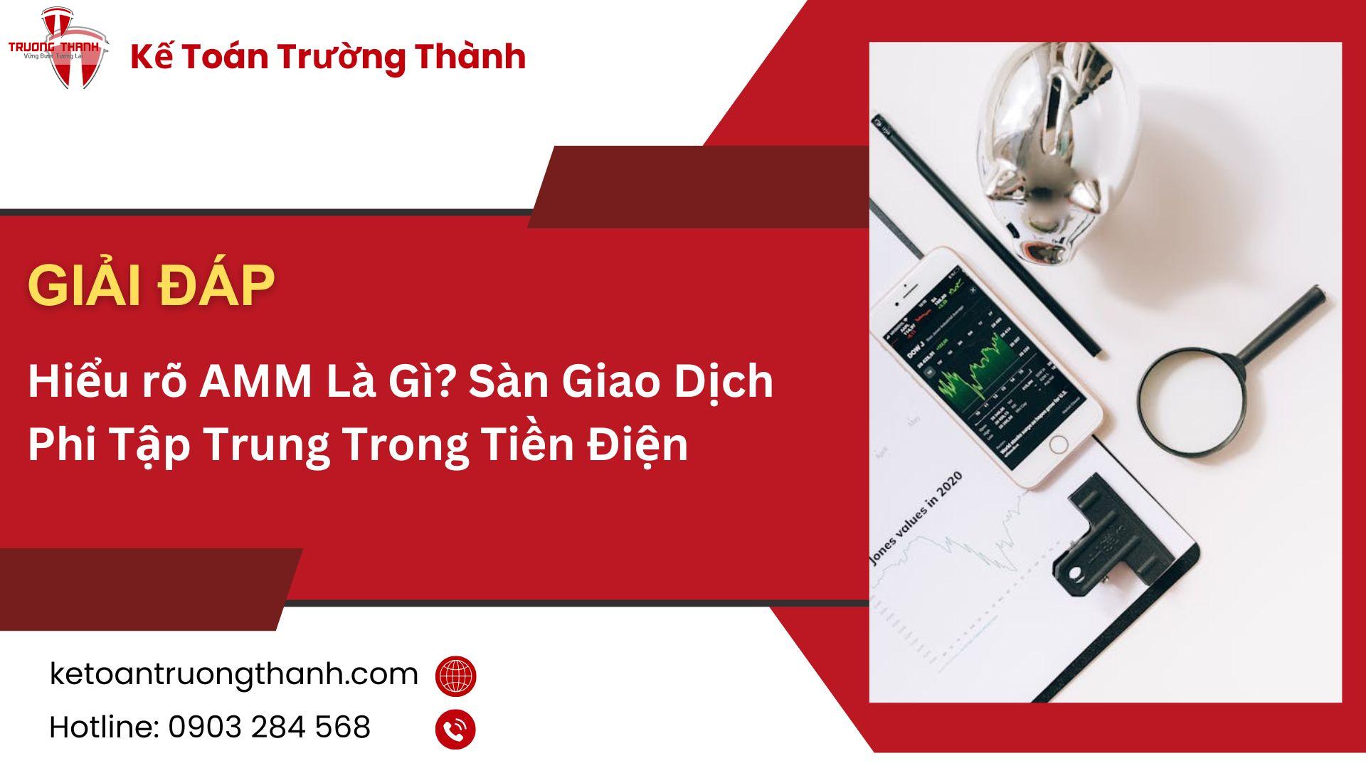 Hiểu rõ AMM Là Gì? Sàn Giao Dịch Phi Tập Trung Trong Tiền Điện Tử
