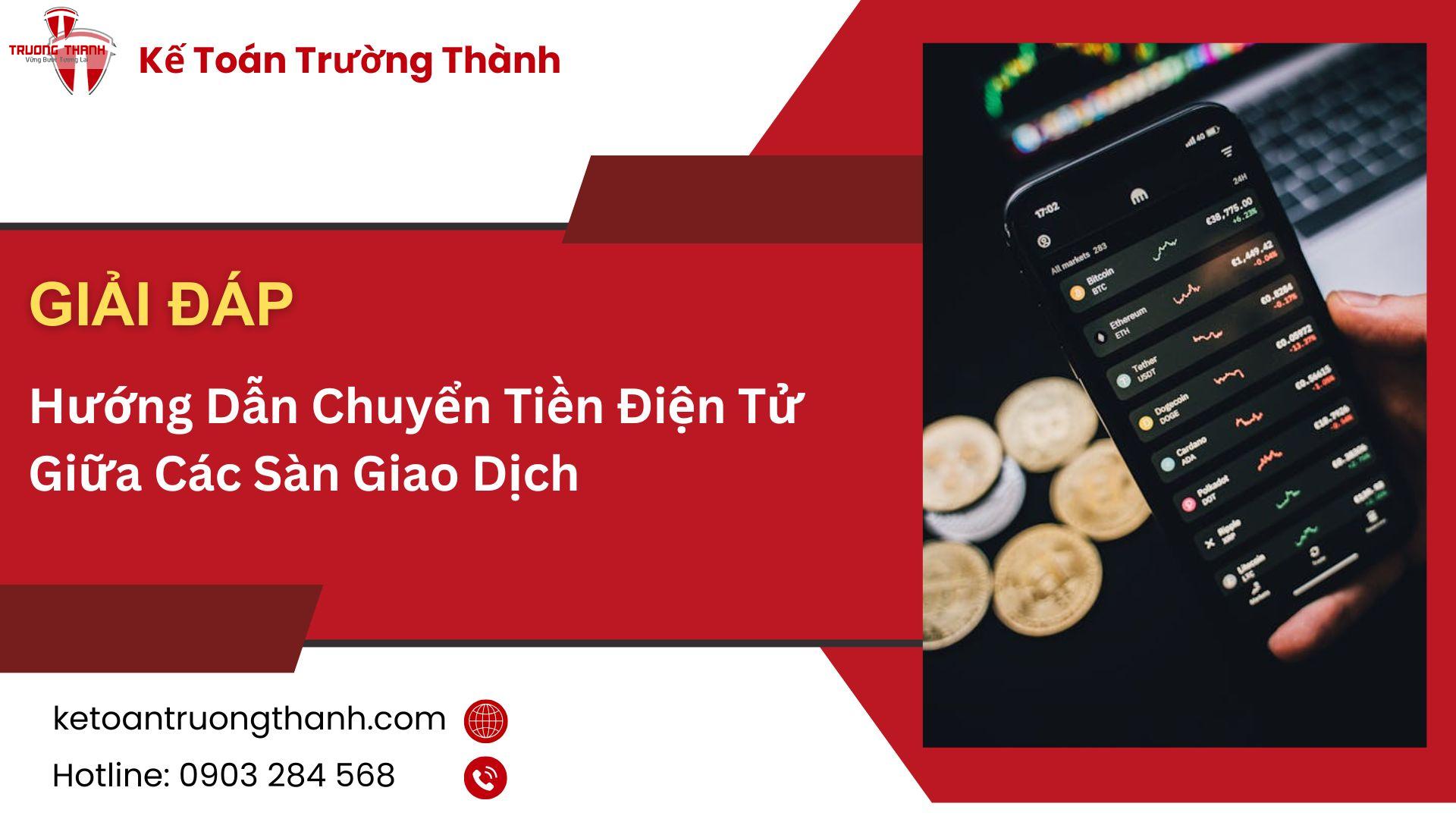 Hướng Dẫn Chuyển Tiền Điện Tử Giữa Các Sàn Giao Dịch