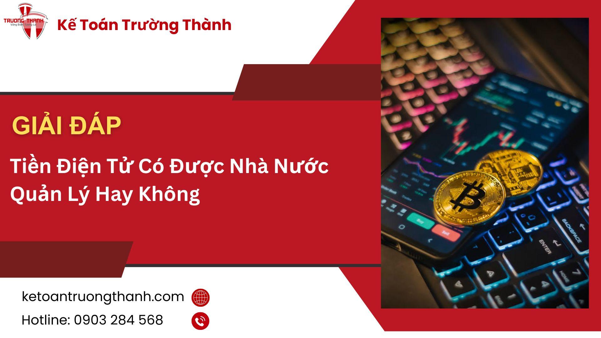 Tiền Điện Tử Có Được Nhà Nước Quản Lý Hay Không