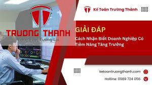 Cách Nhận Biết Doanh Nghiệp Có Tiềm Năng Tăng Trưởng