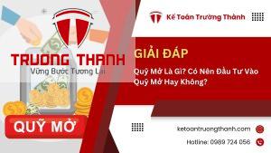 Quỹ Mở Là Gì? Có Nên Đầu Tư Vào Quỹ Mở Hay Không?