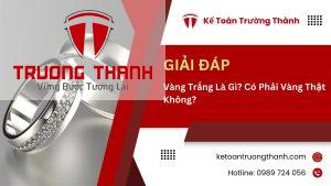 Vàng Trắng Là Gì? Có Phải Vàng Thật Không?