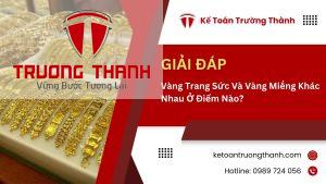 Vàng Trang Sức Và Vàng Miếng Khác Nhau Ở Điểm Nào?