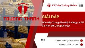 Đòn Bẩy Trong Giao Dịch Vàng Là Gì? Có Nên Sử Dụng Không?