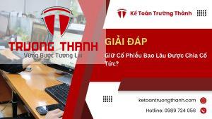 Giữ Cổ Phiếu Bao Lâu Được Chia Cổ Tức?