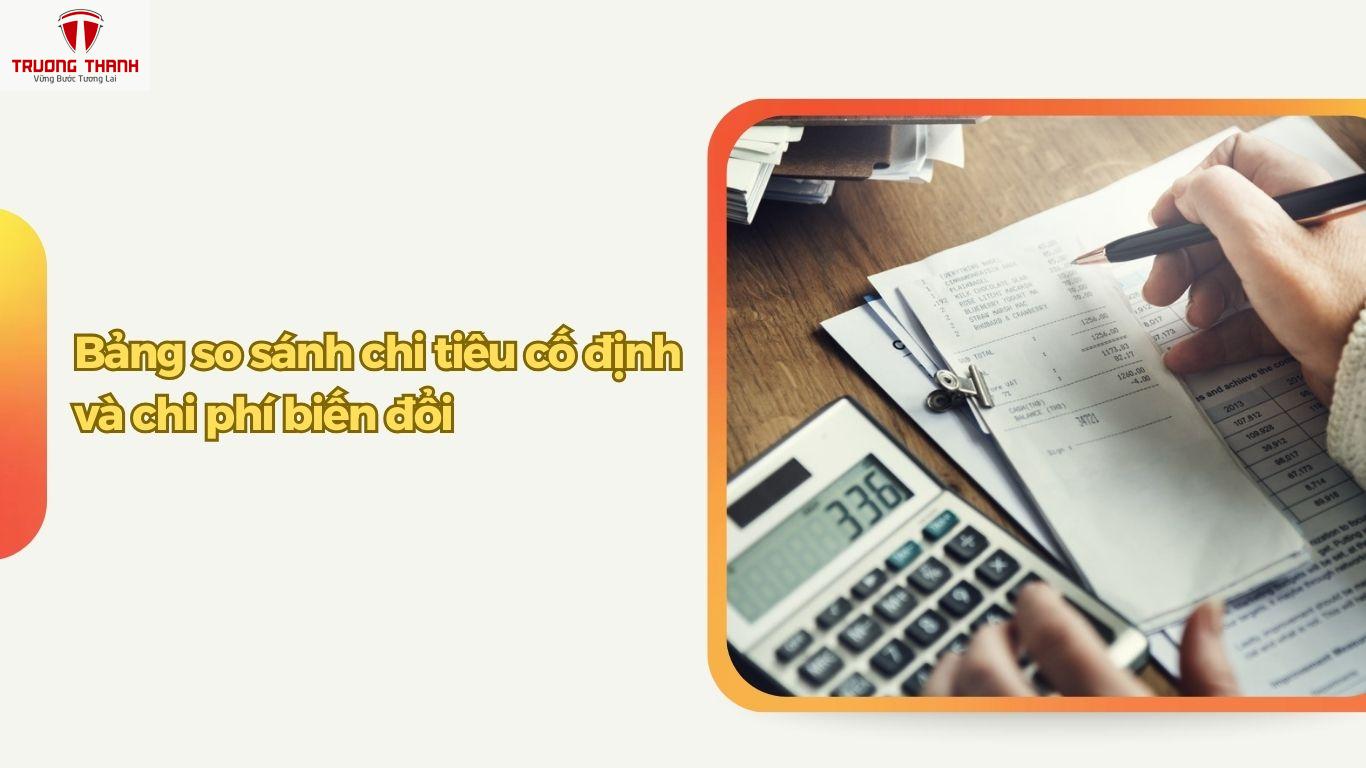 Chi Phí Biến Đổi Là Gì? So Sánh Chi Tiêu Cố Định Với Chi Tiêu Biến Đổi